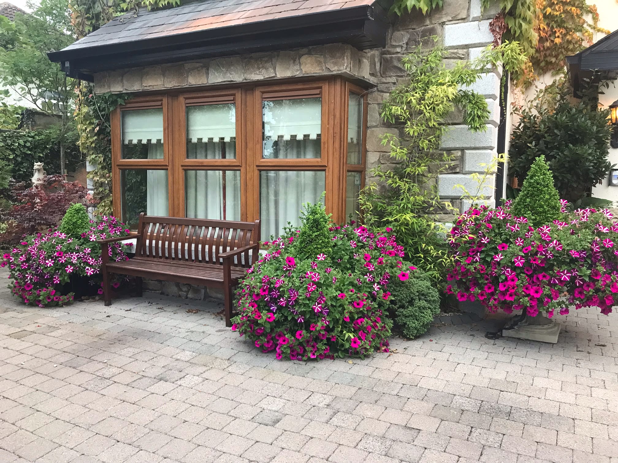 Patio area for guests' use